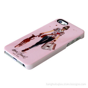 New Simple Style Case for Mobile iPhone 5S, PET CMYK with IMD/IML Technology